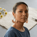 Sophie Sol — Koperen oorbellen