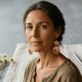 Sophie Solstice — Koperen oorbellen