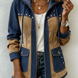 Marianne | Patchwork Jas met Capuchon