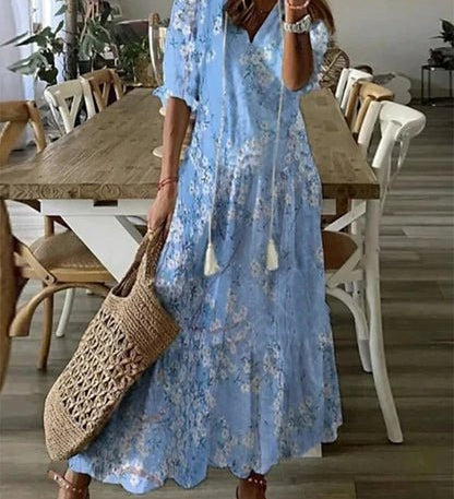 LUNA | MIDDEN BOHO STIJL JURK ZONDER MOEITE