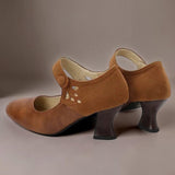 Sophie Haarlem | Linde Pumps met Knoopbandje