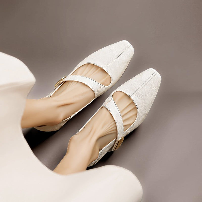 Sophie Haarlem | Maud Mary Janes met Gouden Detail