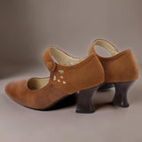 Sophie Haarlem | Linde Pumps met Knoopbandje