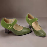 Sophie Haarlem | Linde Pumps met Knoopbandje